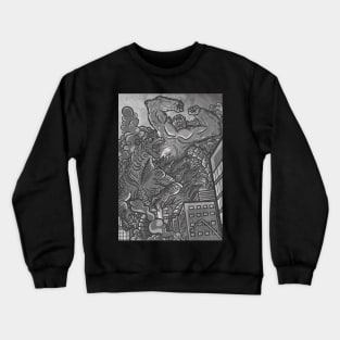 Classic Godzilla vs King Kong Crewneck Sweatshirt